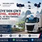 Çin’e Güvenilir ve Profesyonel Lojistik